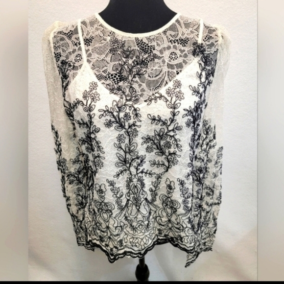 Bundle Of 5 Womens XL Tops 1 NWT 3 NWOT 1 USED - Loft, Old Navy  Lush, Rain - Picture 6 of 6